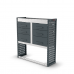 Top Tray Module  - 1050h x  1010w  -  6 Drawer Unit - (Optional Depths)